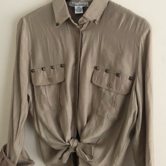 SANS SOUCI Shirttail Blouse - Picture 5 of 12